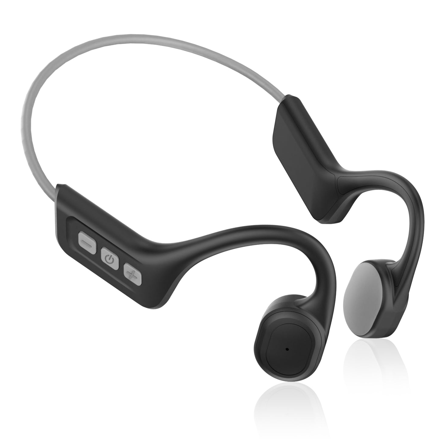 CelsusSound S800C Bone Conduction Headphones, Open-Ear Bluetooth 5.3  Headphones with Mic, IPX7 Waterproof Sports Earbuds Wireless Earphones for